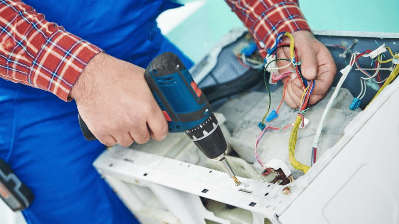 Sancaktepe Fagor Fagor çamaşır makinesi kart tamiri – Su almama arızası orijinal parça ile giderildi. - Teknik servis örneği